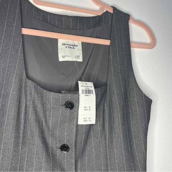 Abercrombie & Fitch Mara Square Neck Mini Dress XS Tall - Picture 8 of 10